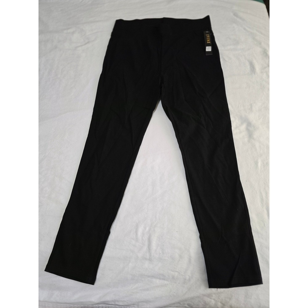 JVINI‎ Womens Black Slim Leg Pants Trousers Size 3XL (small)/0481